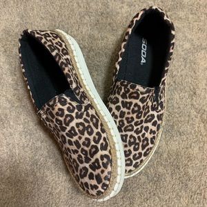 Leopard print shoes